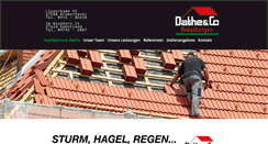 Desktop Screenshot of dathe-dach.de